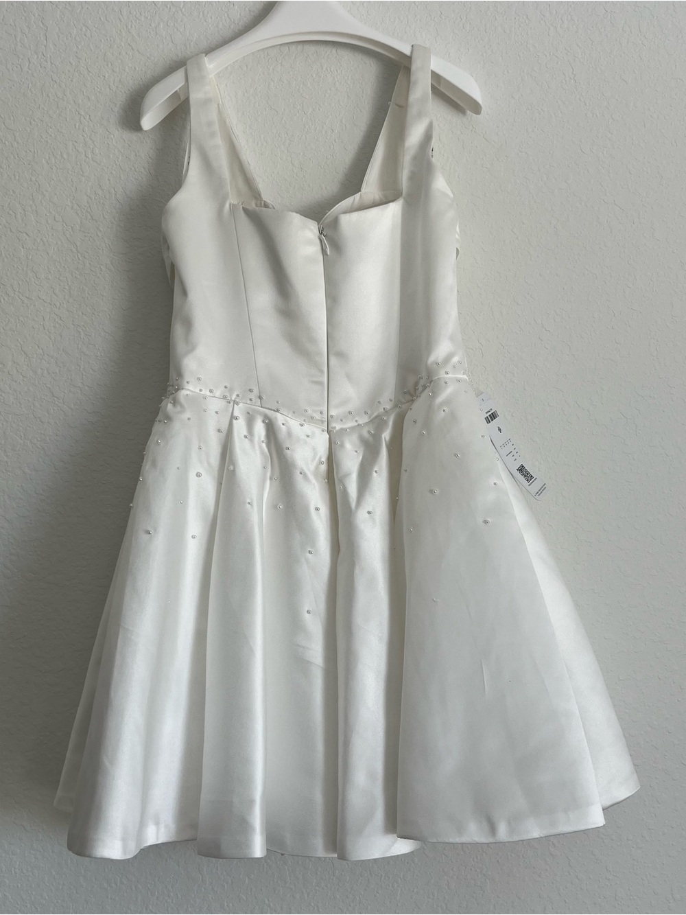 🆕 Azazie Zelina Pearl Mini Dress - Picture 11 of 14